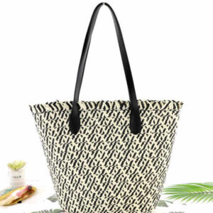 Flet taske strandtaske - Noir