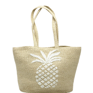 Flettet taske med hank