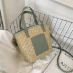 Hæklet strandtaske - Vert