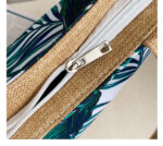 Strandtaske med clutch