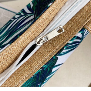 Strandtaske med clutch