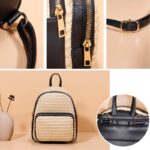 Taske I flettet læder